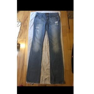 Bohemian Vintage Blue Asphalt Jeans